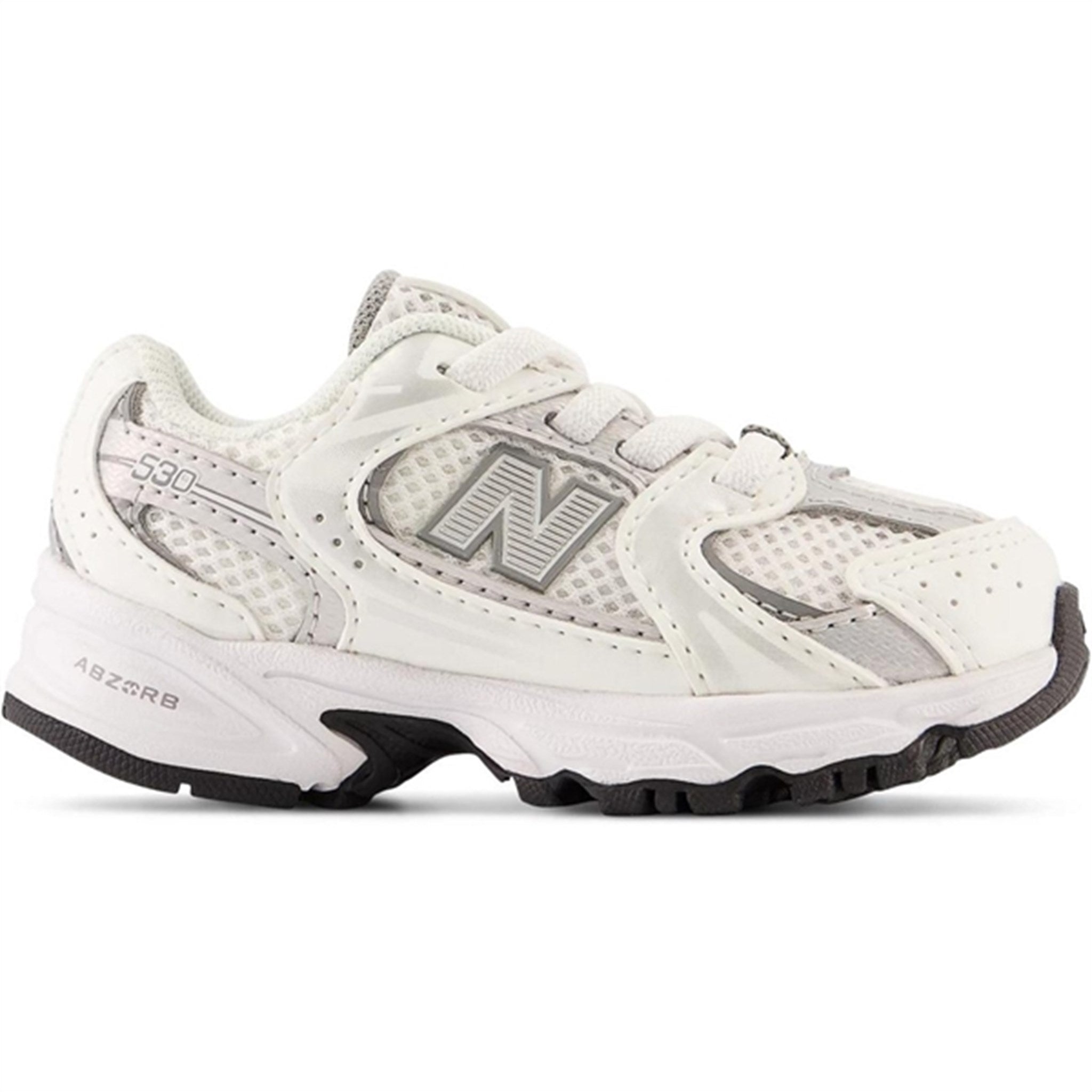 530 Kids Bungee Lace Infant White   Str. 18,5 fra New Balance