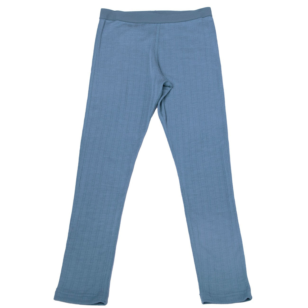 Blå Leggings med Silke - Blød og Luksuriøs Kvalitet