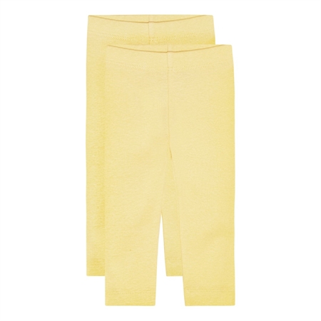 2 Pak Leggings Solskins Gul fra Birkholm