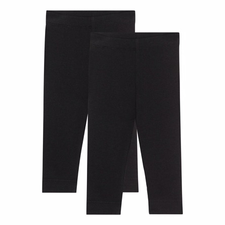 2 Pak Leggings Midnat Sort fra Birkholm