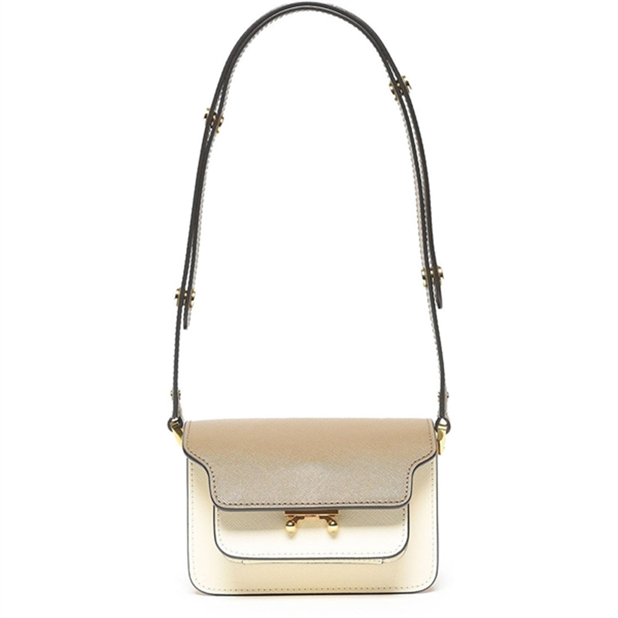 Marni Cigar Shell Pumpkin Skuldertaske - Eksklusivt Tilbud!