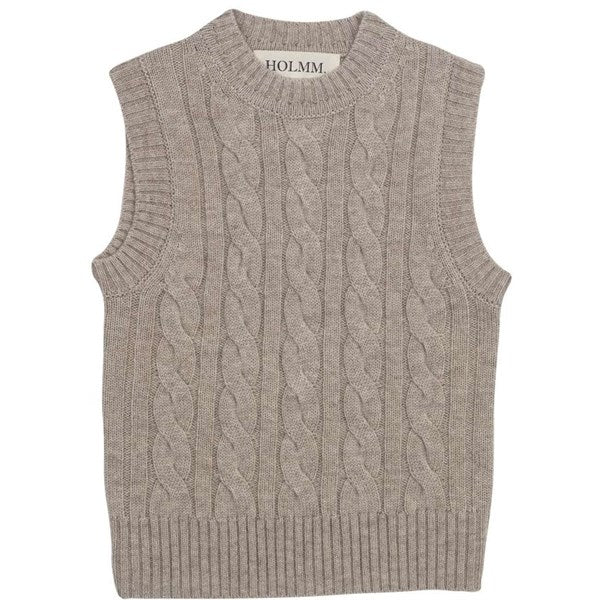 Millet Meri Uld Strikvest - 70% Uld, 30% Cashmere