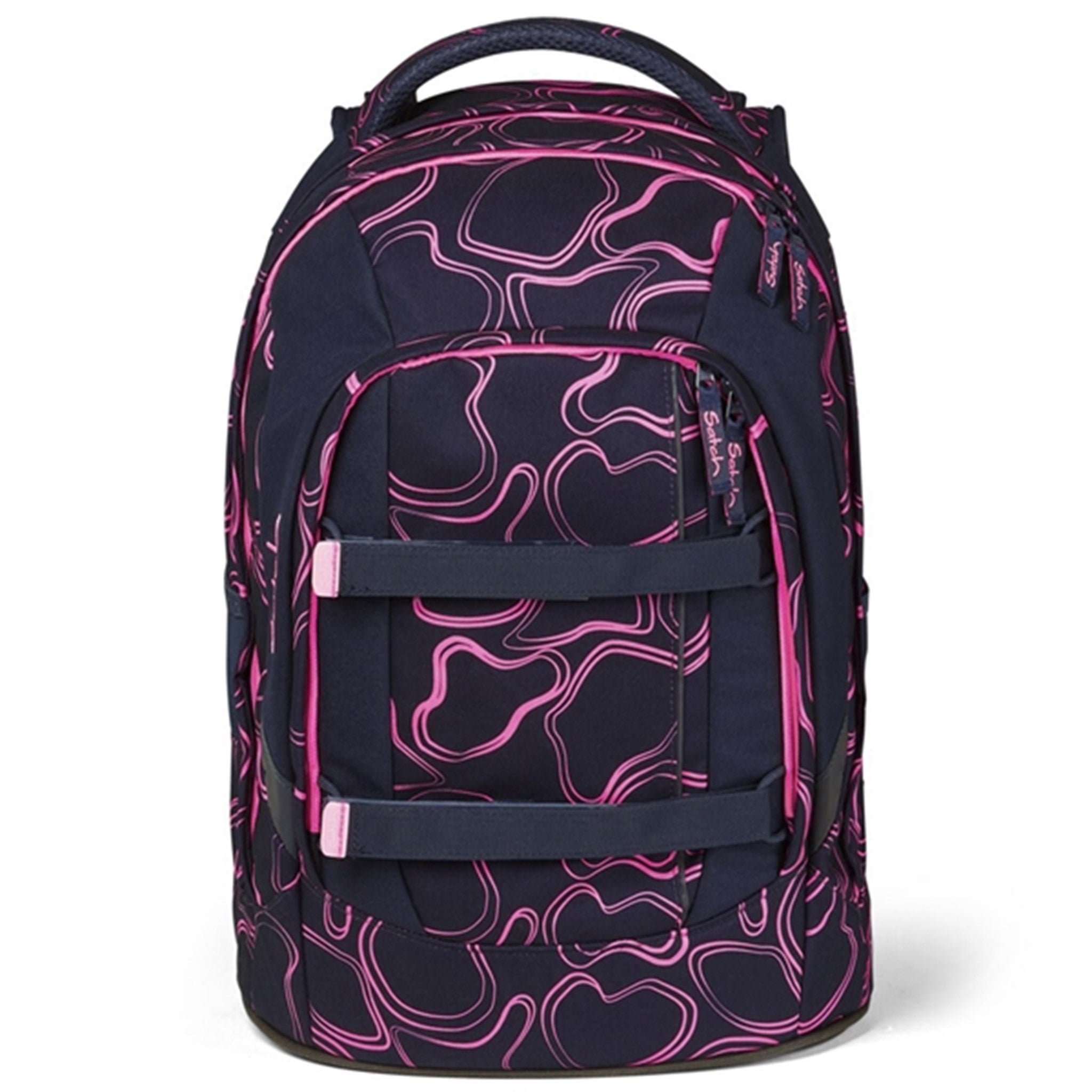 Satch Pink Supreme Skoletaske - Ergonomisk Design!