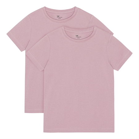 2 Pak T Shirts Skygge Rosa fra Birkholm