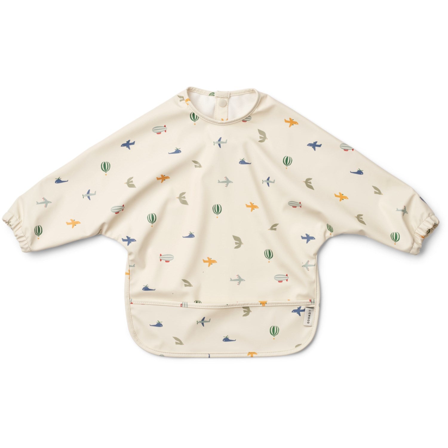 Aviator   Ecru Merle Printed Cape Forklæde fra Liewood