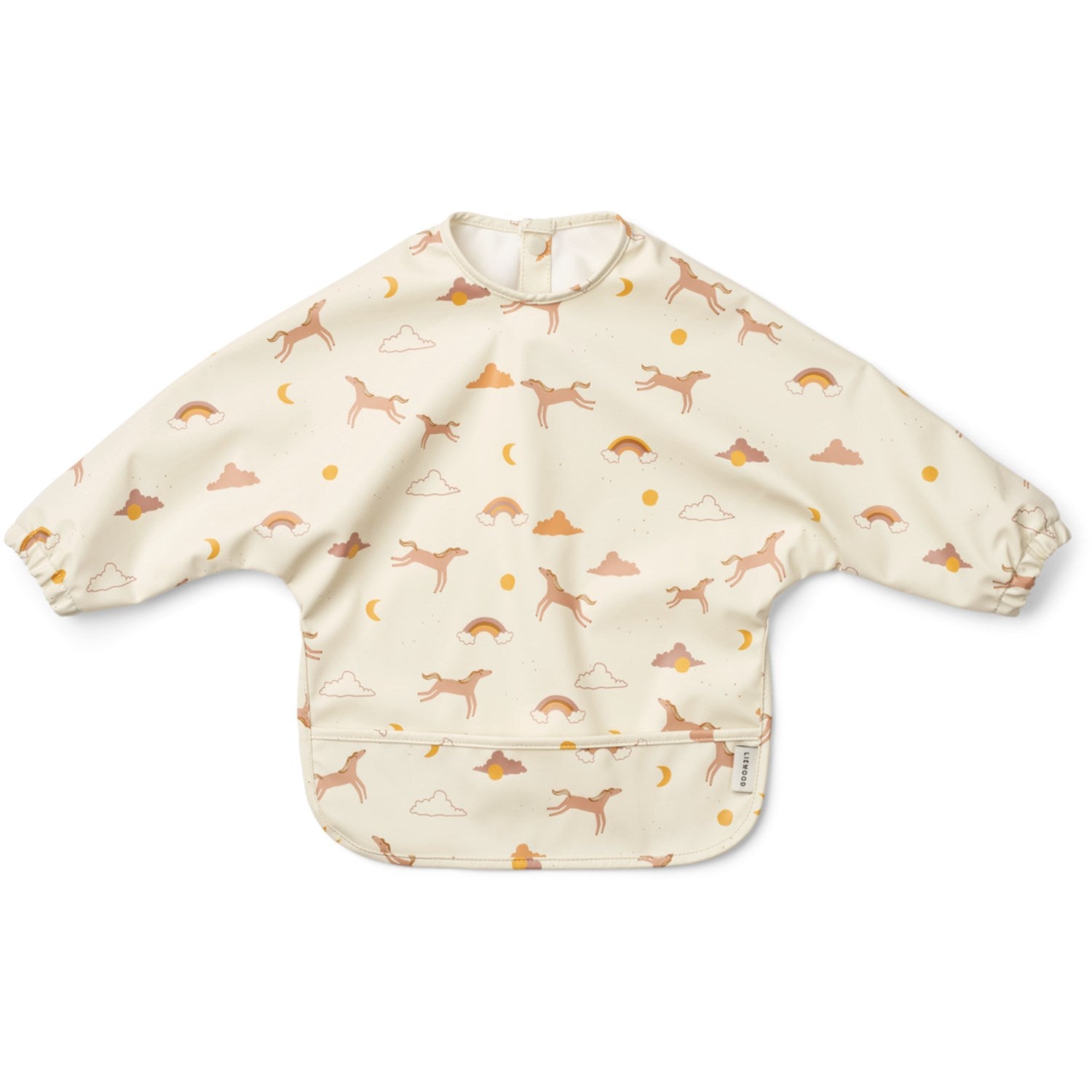 Dream   Ecru Merle Printed Cape Forklæde fra Liewood