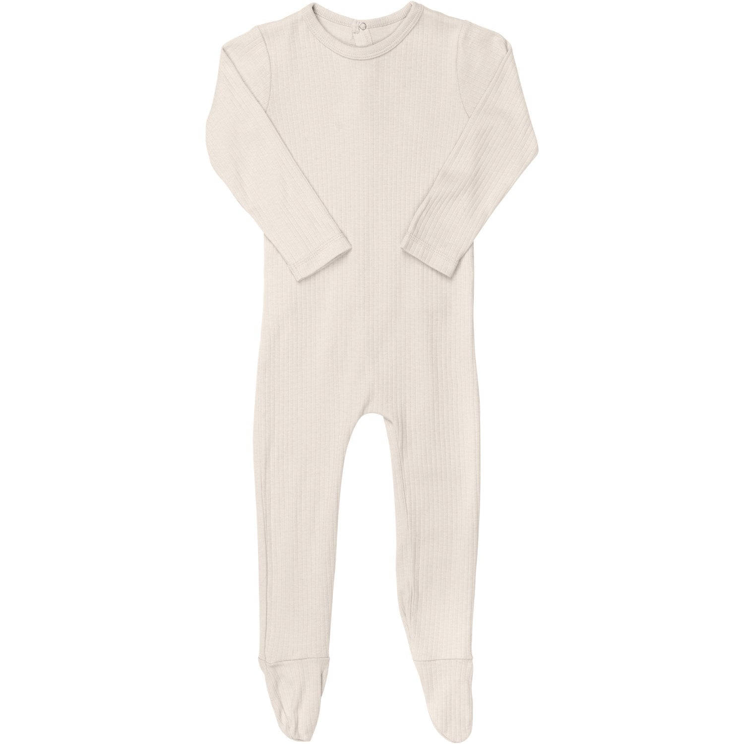 Cream Rib Jersey Natdragt W. Back Opening   Str. 68 fra Copenhagen Colors