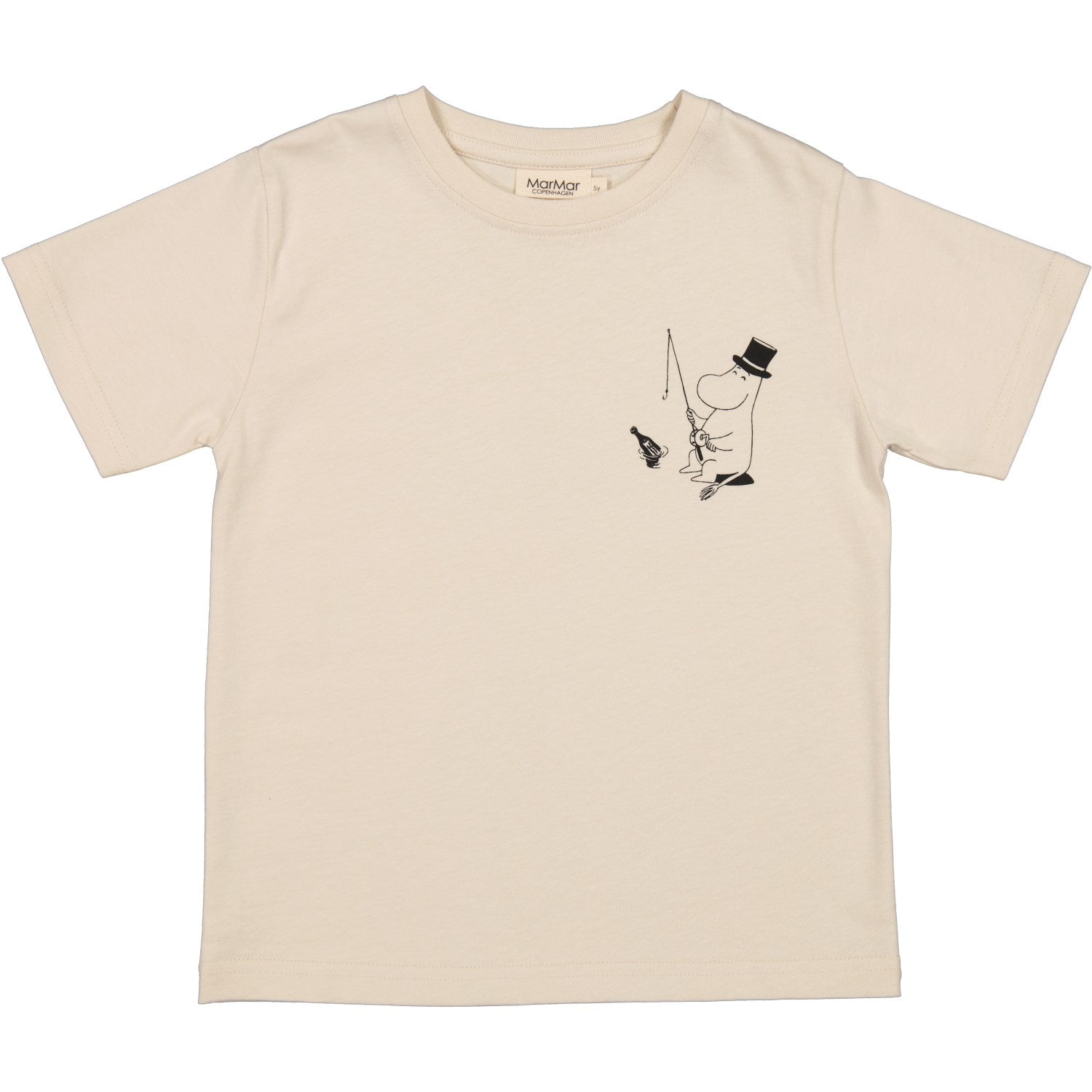 Cotton Jersey Moomin Dad Tad T Shirt   Str. 2 år 92 fra Marmar