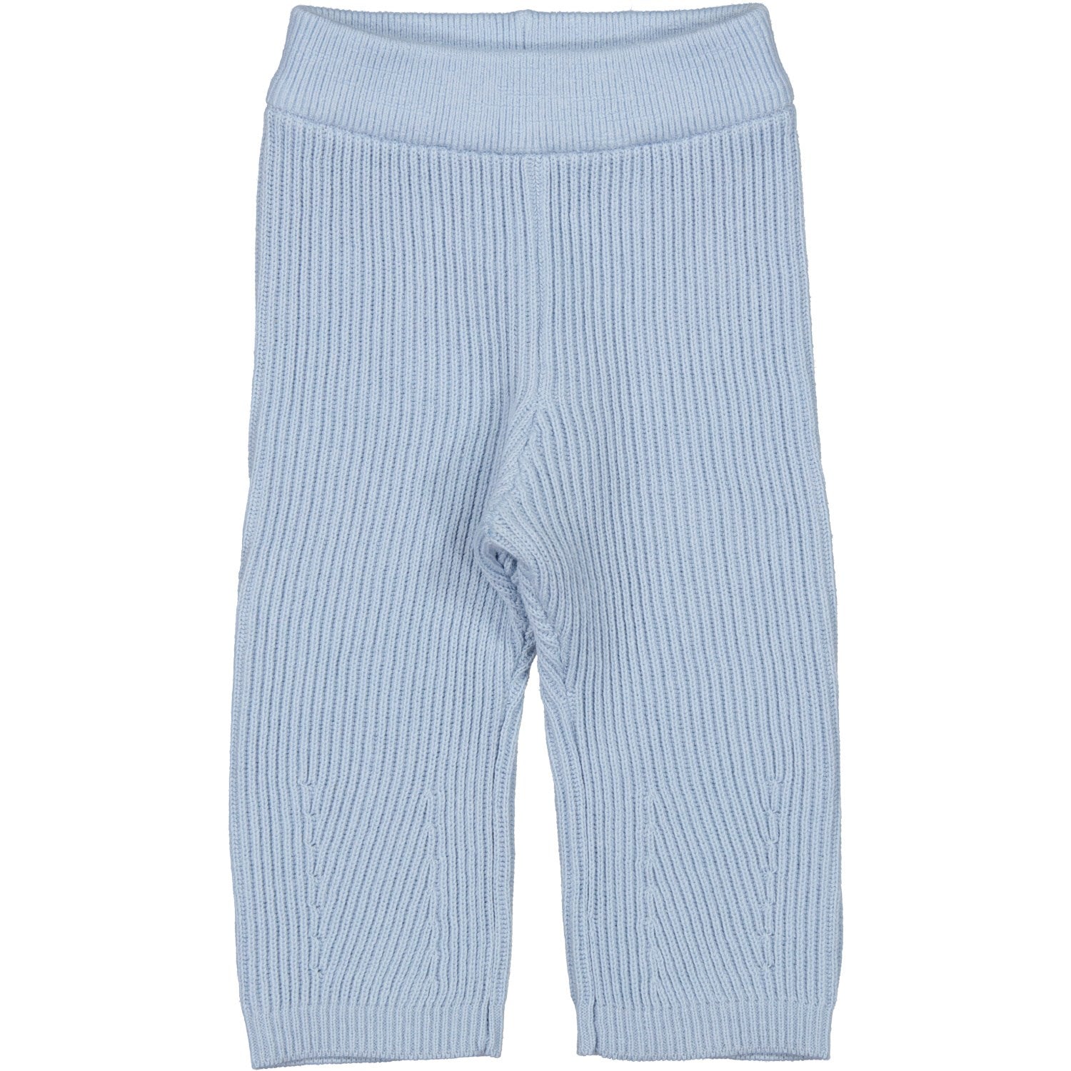 New Born Cotton Knit Full Clear Sky Pira Strik Bukser   Str. 0 Mdr 50 fra Marmar