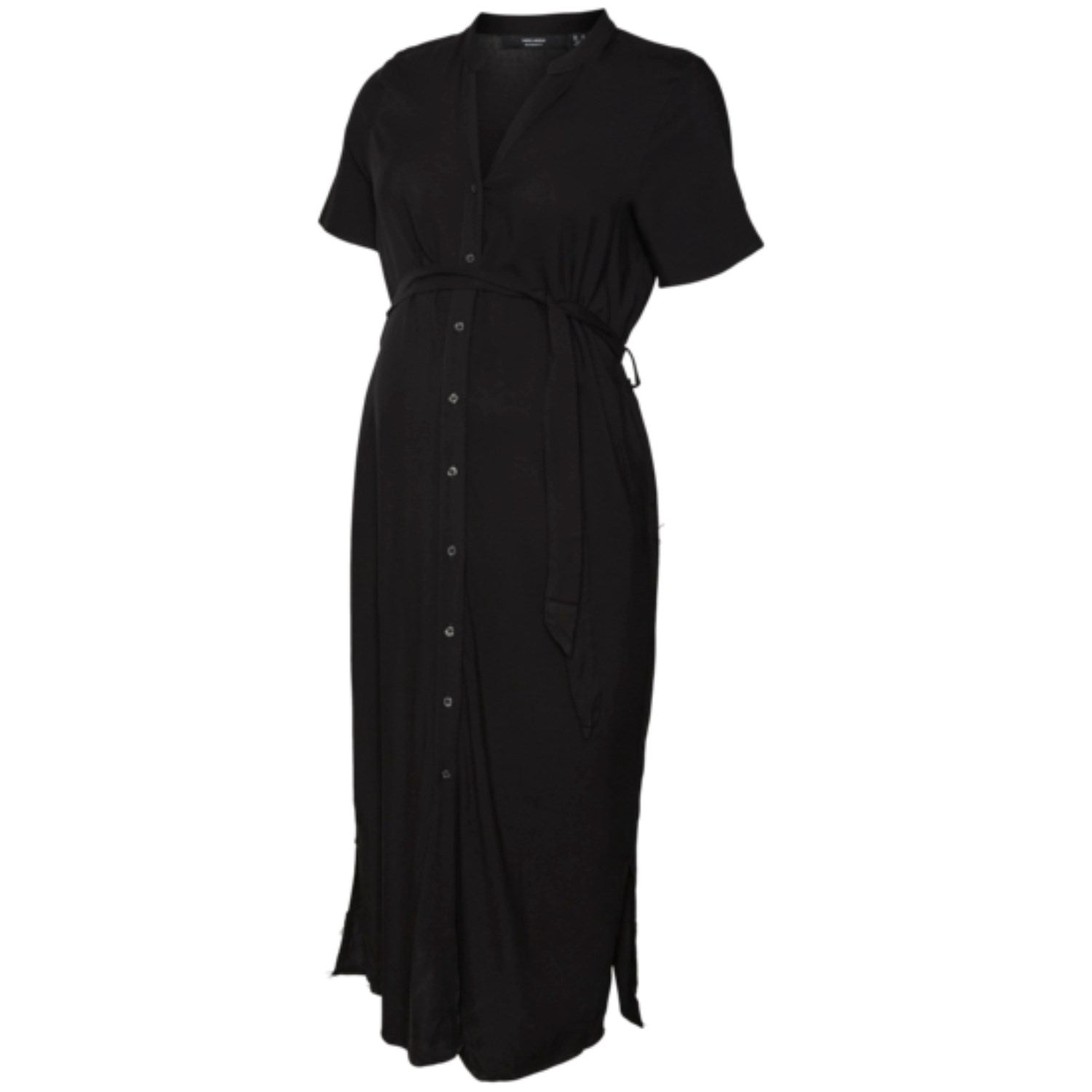Black Vica Skjorte Kjole Noos   Str. S fra Vero Moda Maternity