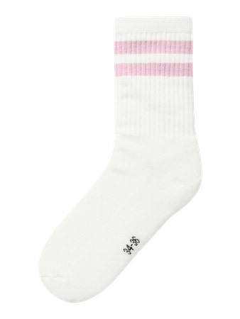 2 Pak Tennissokker Jalma Bright White Ballerina fra Name It