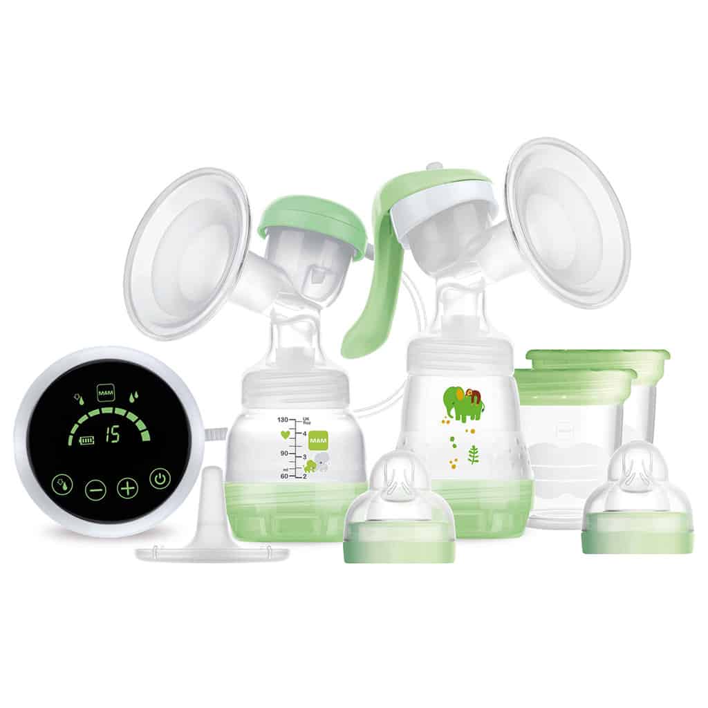 2in1 Electric & Manual Breast Pump fra Mam