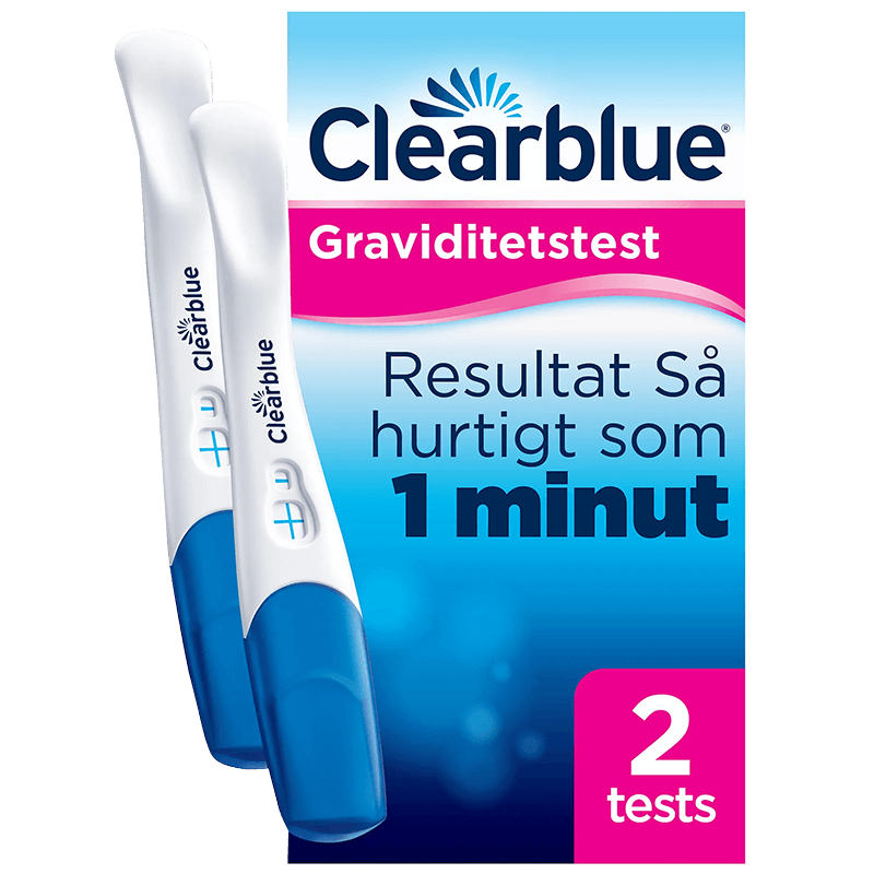 Clearblue Graviditetstest Hurtig Påvisning - 2 stk.