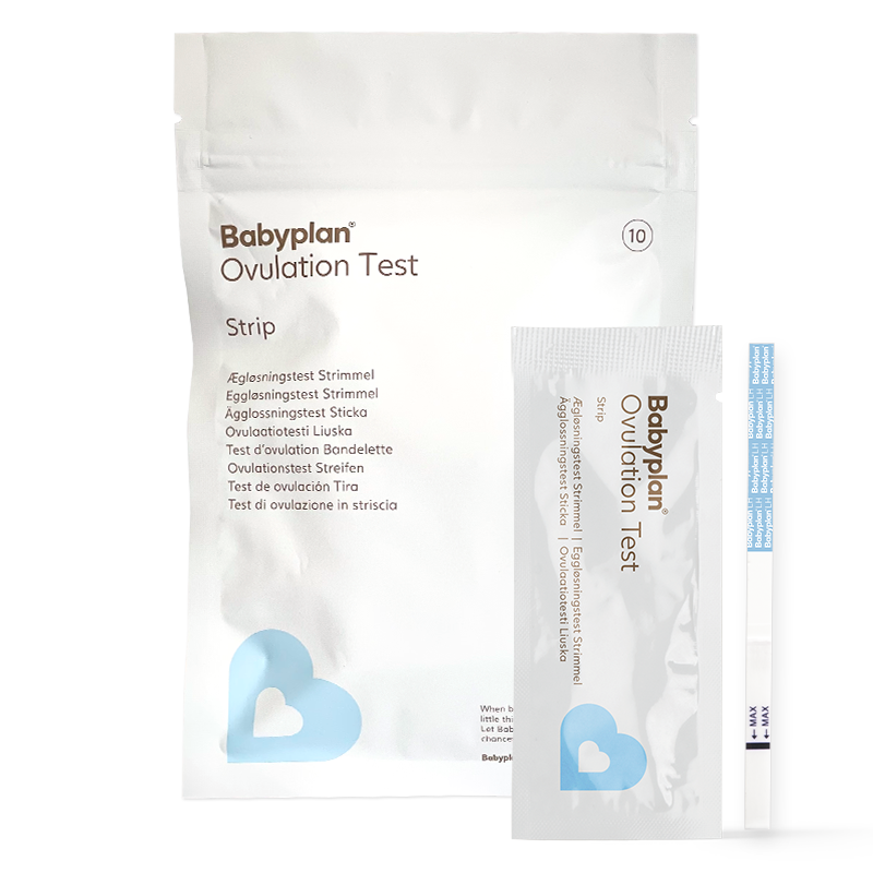 Babyplan Ægløsningstest - Strimmel