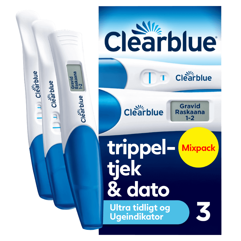 Clearblue Triple Check Graviditetstest - 3 stk.
