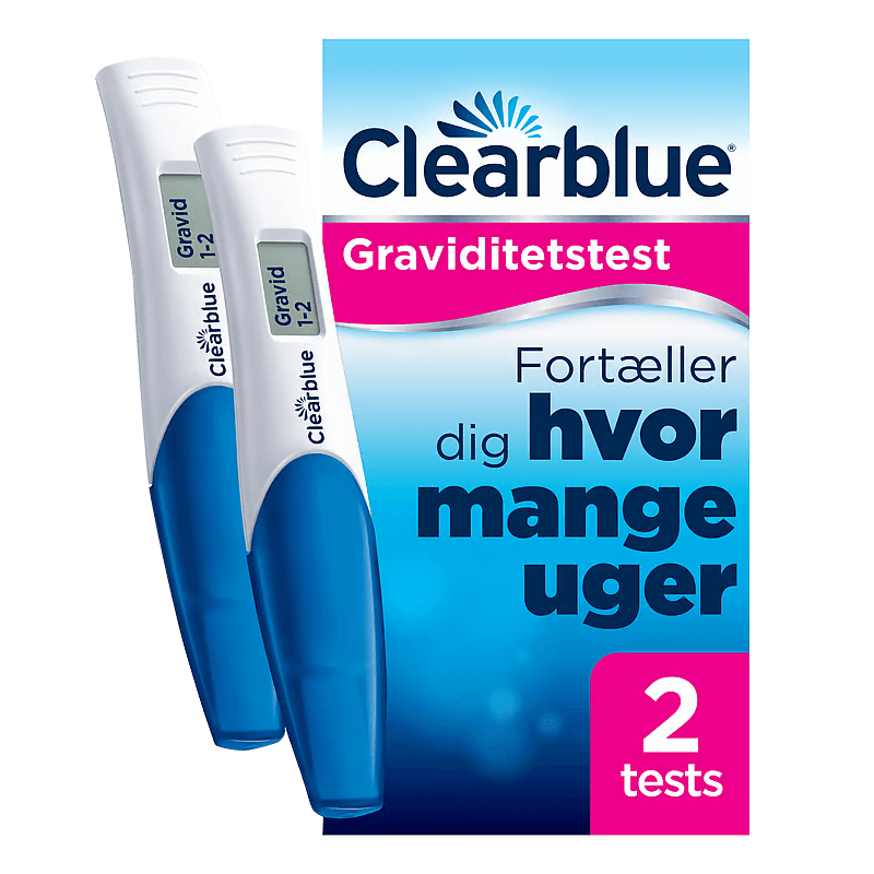 Clearblue Digital Graviditetstest med ugeindikator - 2 stk.