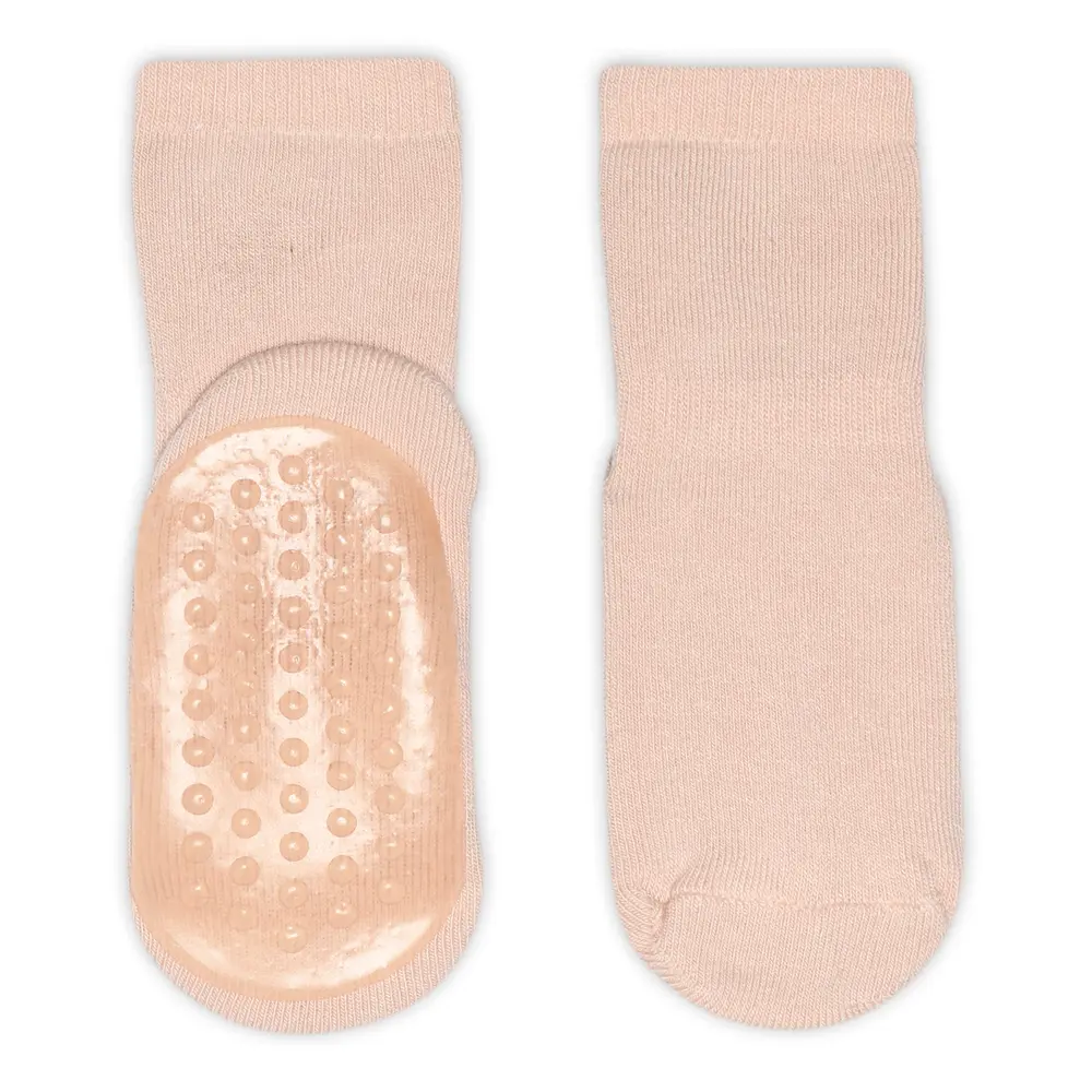 Ankelstrømpe med gummisål - 853 - 19/21