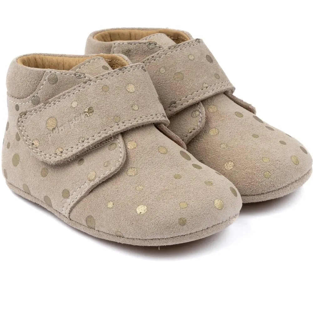 Begynder Velcro - Gold dot - 19