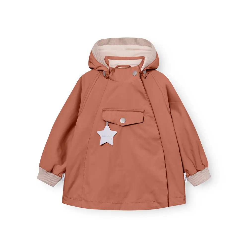 Matwai Fleeceforet Jakke - Rustic brown - 2 ÅR/92