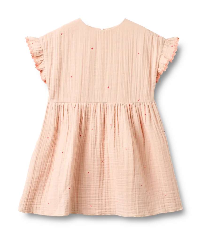 Thit Lace Kjole - Powder Hearts - 110