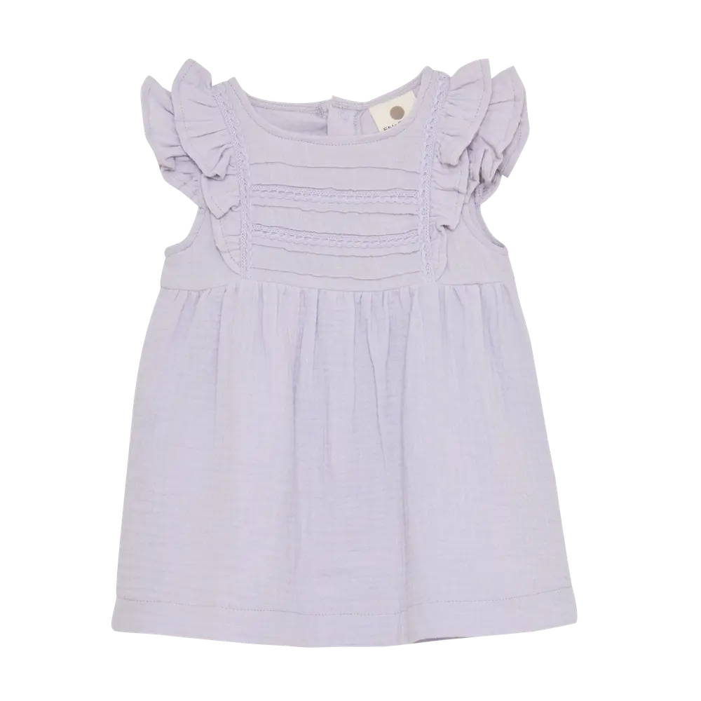Kjole Muslin - Purple Heather - 62