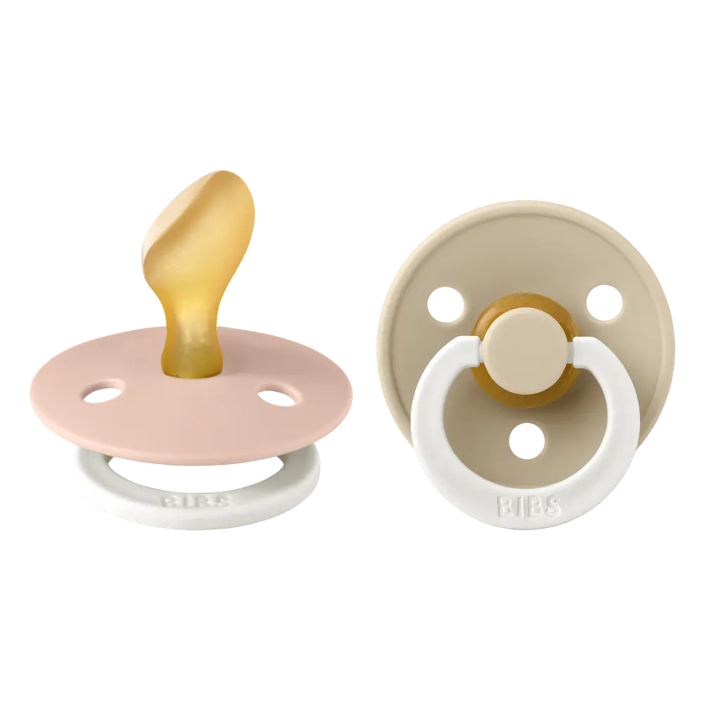 2 pk. Colour Latex night Size 1 Anatomical Blush/Vanilla