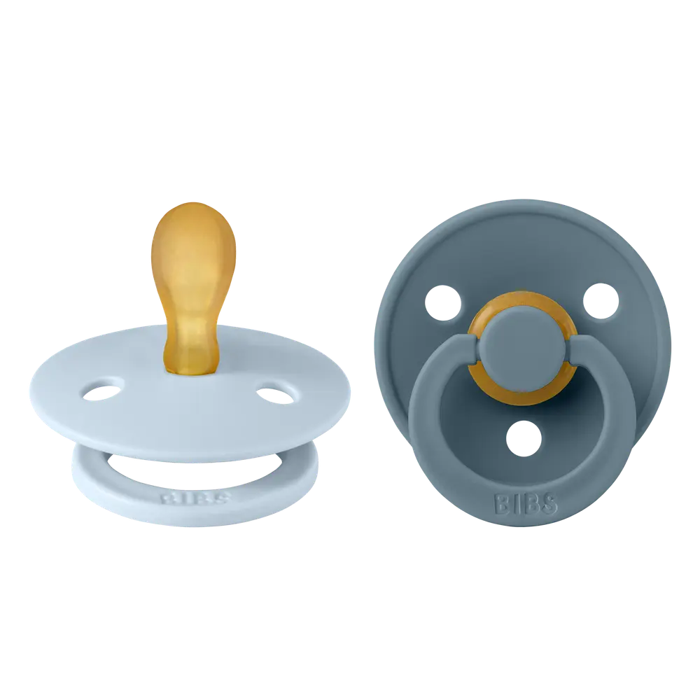 2 pk. Colour Latex str.1 Symmetrical - baby blue/petrol