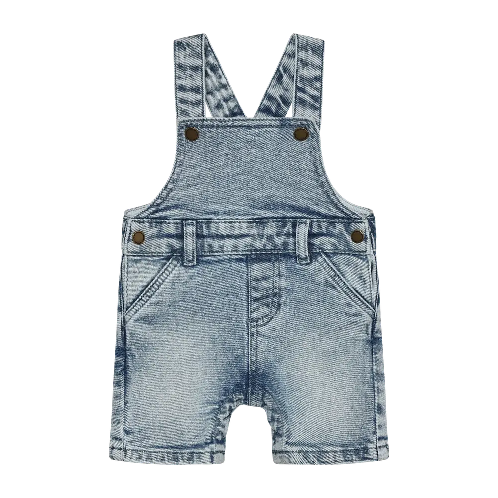 Denim Smækbukser - Light Blue Denim - 92