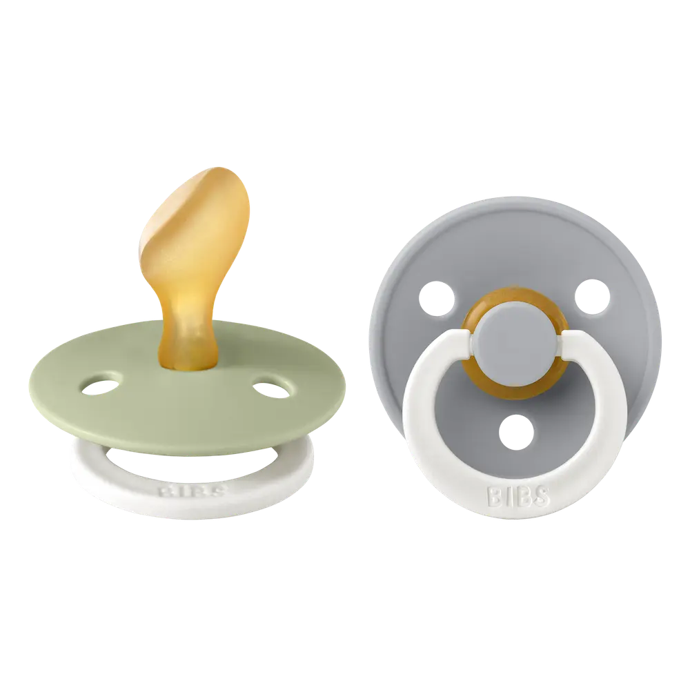 2 pk. Colour Latex night Size 2 Anatomical Sage/Cloud