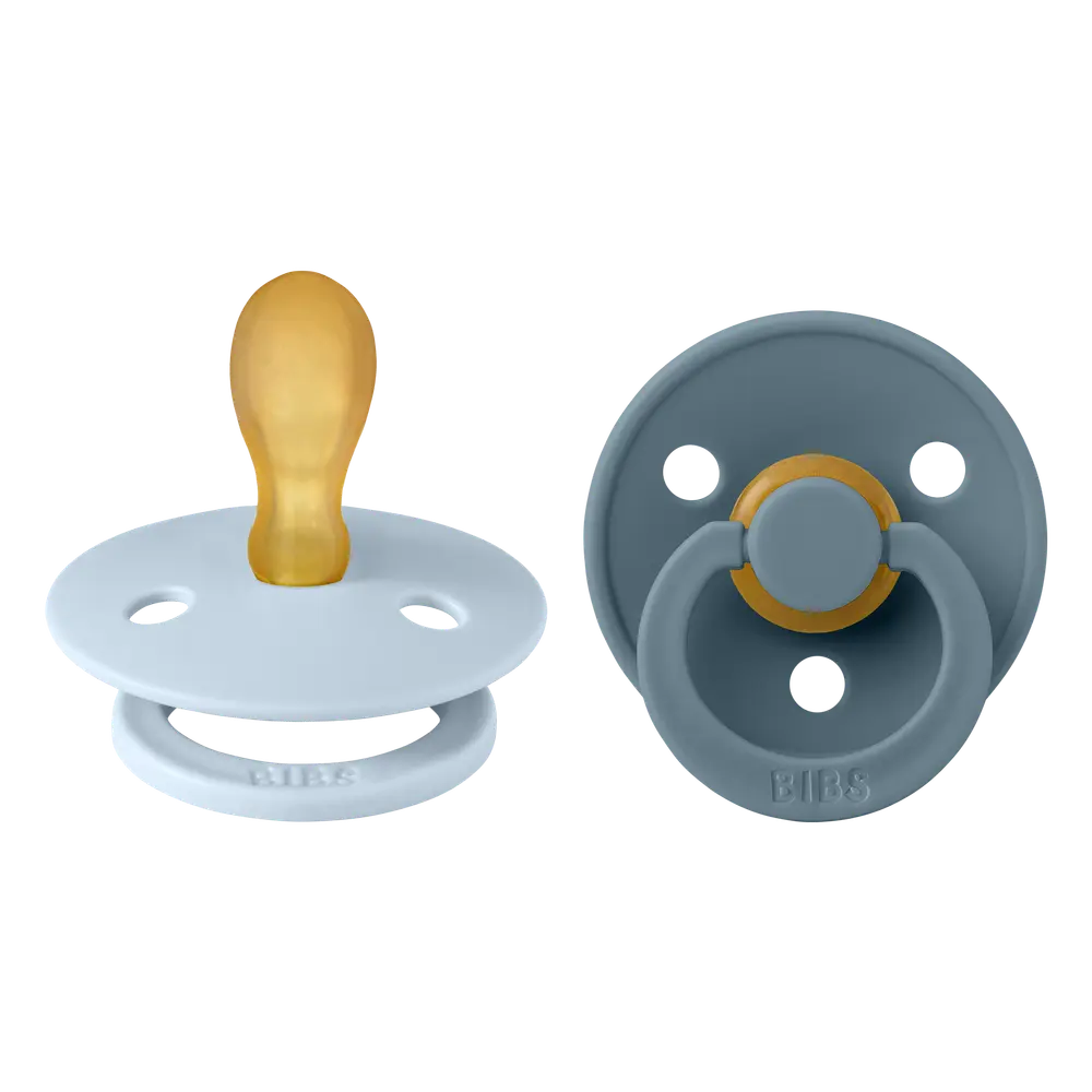 2 pk. Colour Latex str.2 Symmetrical - baby blue/petrol