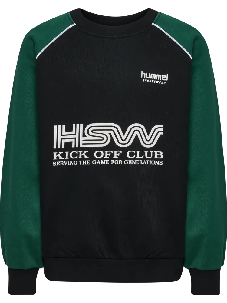 Oversized Crew HSW - Dark Green - 104
