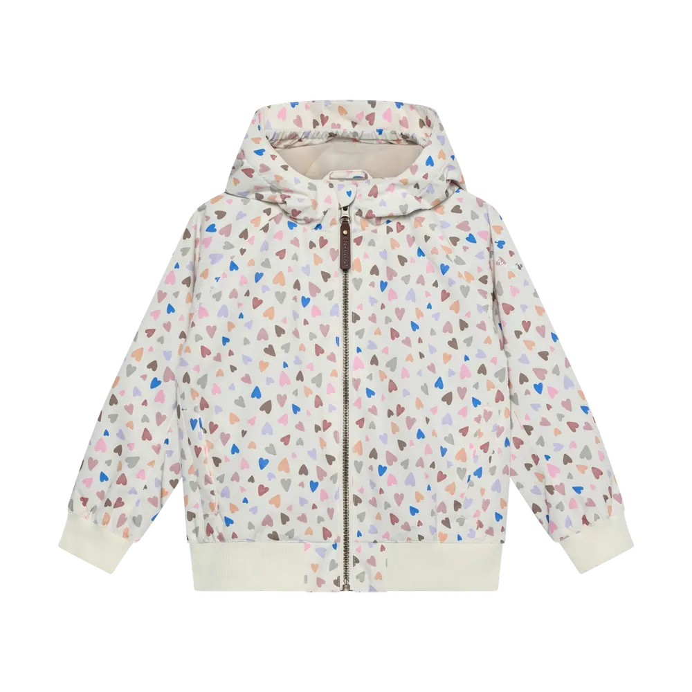 Bomberjakke m. Print - Eggnog - 104