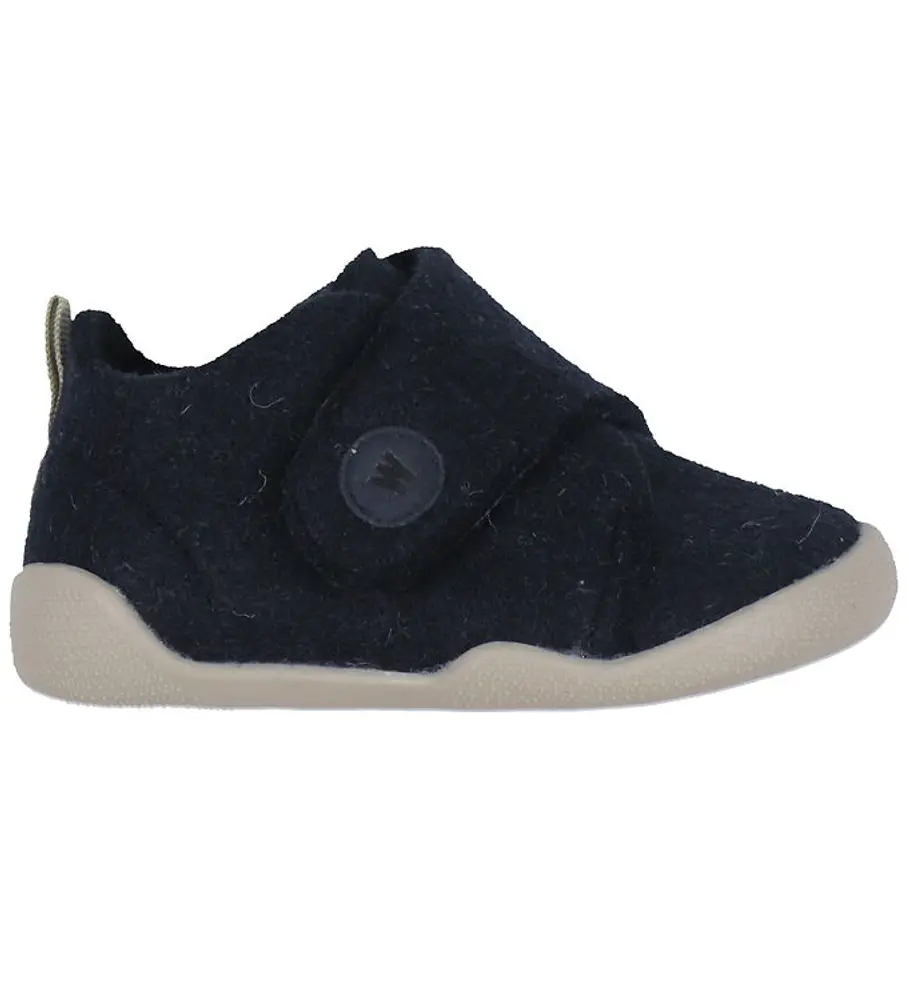 Fleecy Filt Hjemmesko - Navy - 22