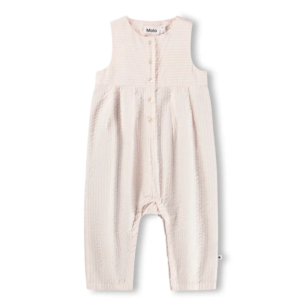 Freja Buksedragt - Cloud Pink Stripe - 56