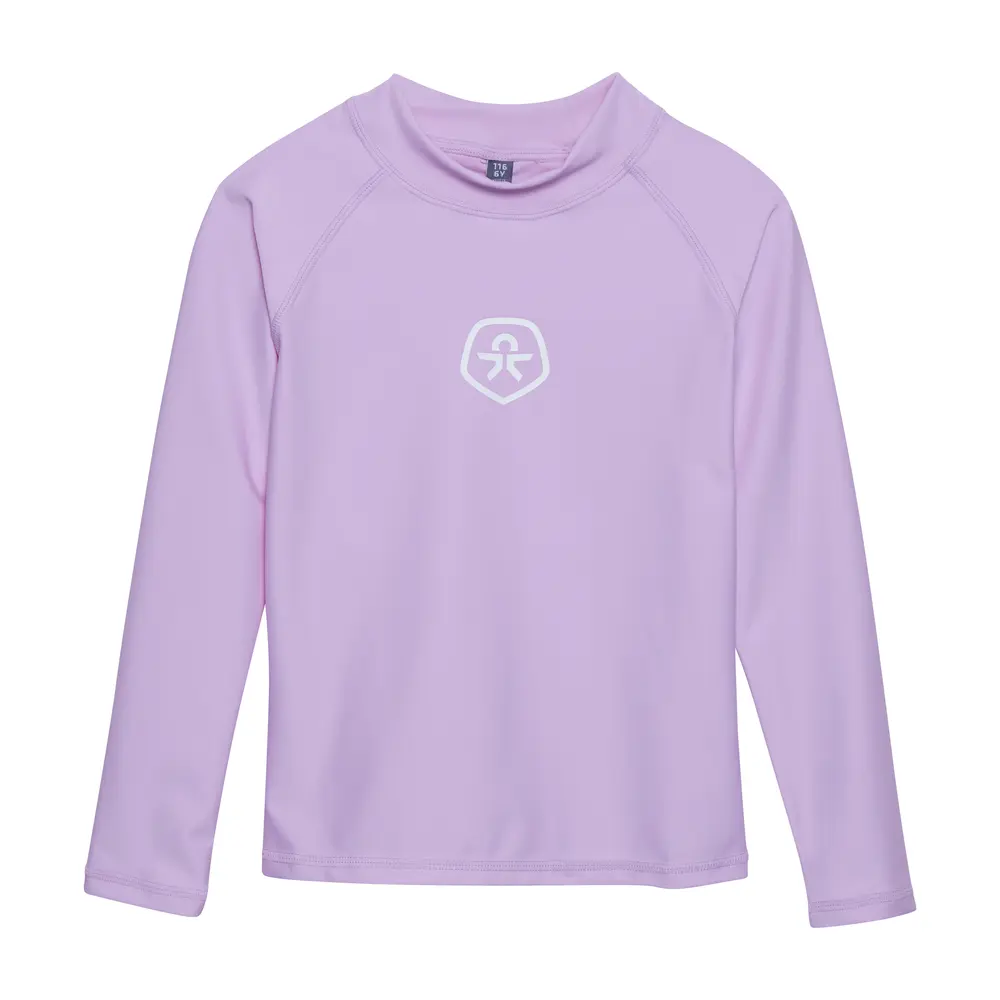 T-shirt langærmet - Lavender Mist - 152