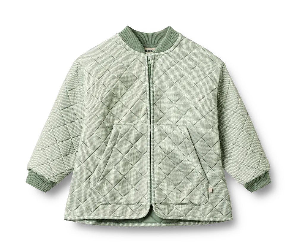 Vando Termojakke - Green Stripe - 98