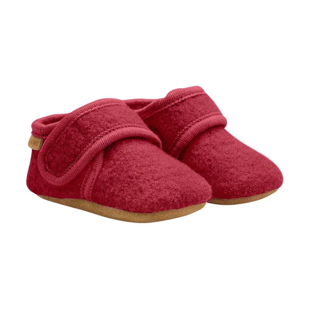 Baby wool slippers - Rio Red - 27-28