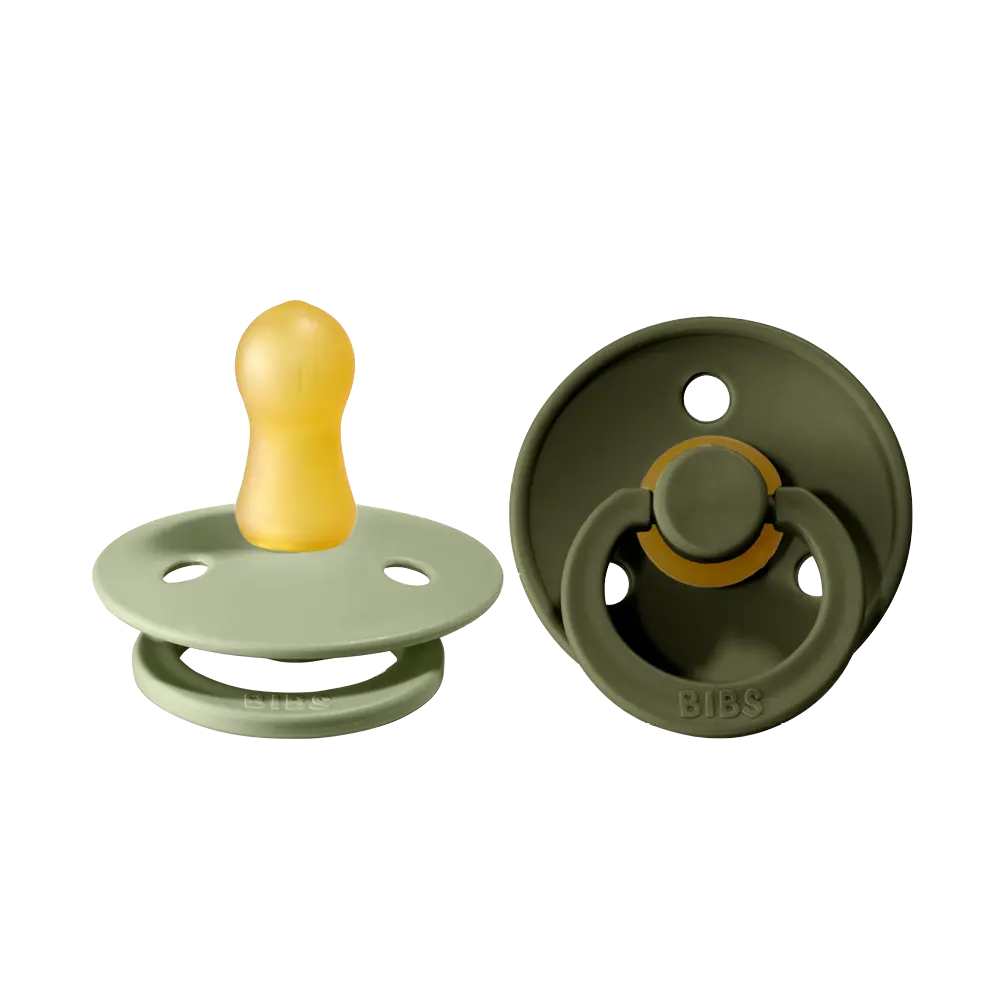 2 pk. Colour sut 0-6 mdr. latex - sage/hunter green