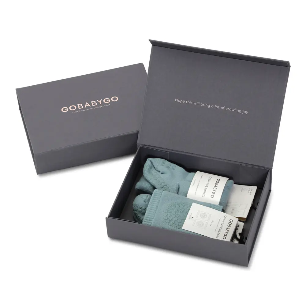 Kravle start pakke - Dusty blue - 6-12M