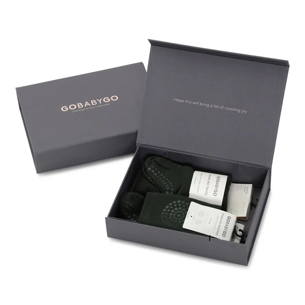 Kravle start pakke - Forest green - 12-18M