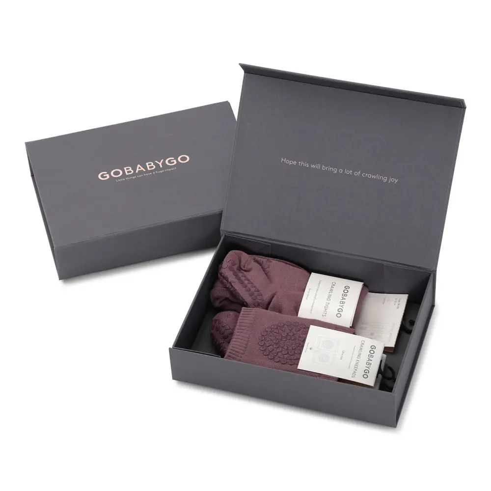 Kravle start pakke - Misty plum - 6-12M