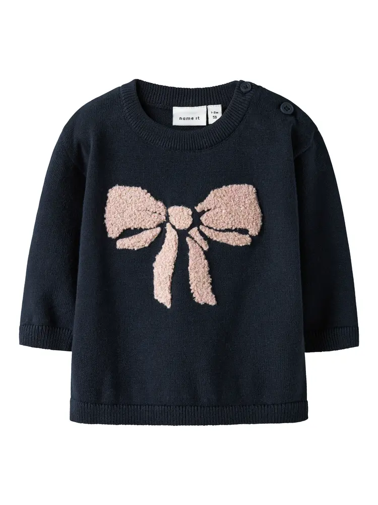 Rebow Striktrøje - Navy Blazer - 74