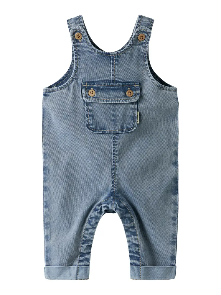 Ben Baggy Denim Smækbukser - Medium Blue Denim - 62