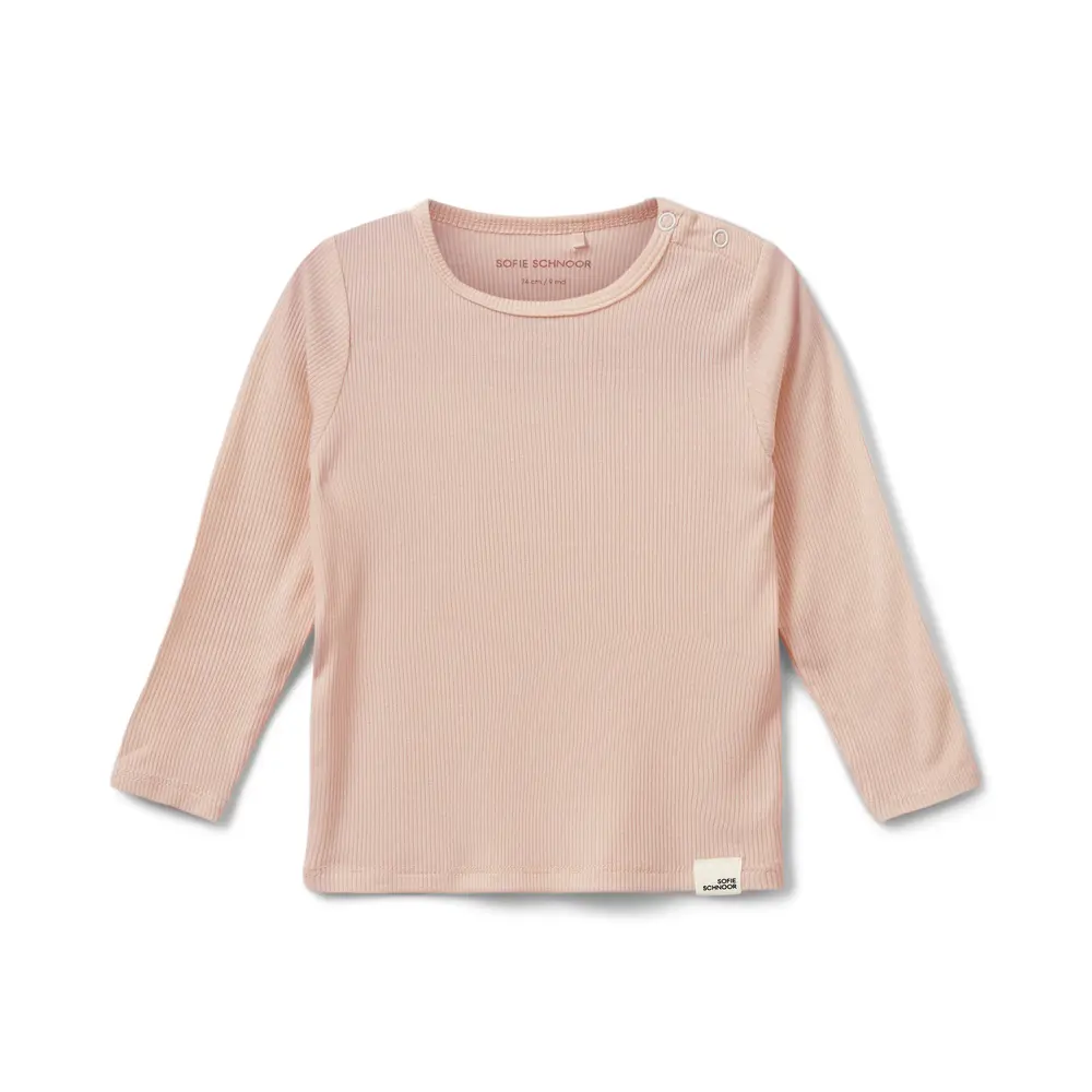 Petricia Langærmet T-Shirt - Light Rose - 92