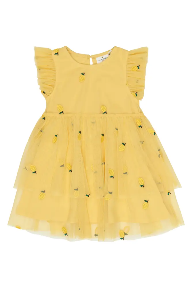 Svea Kjole - Dusky Citron EMB - 86