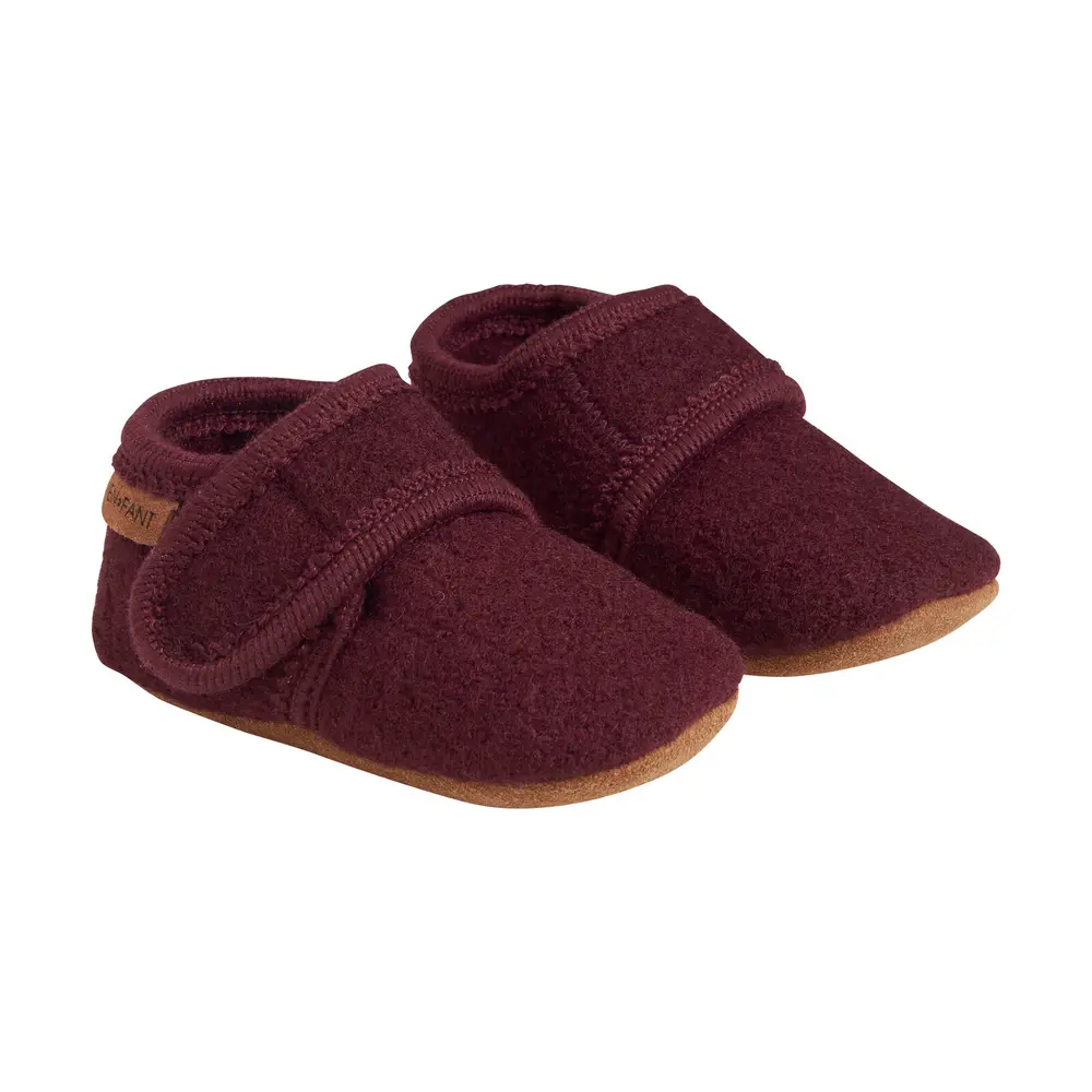 Baby wool slippers - Winetasting - 19-20