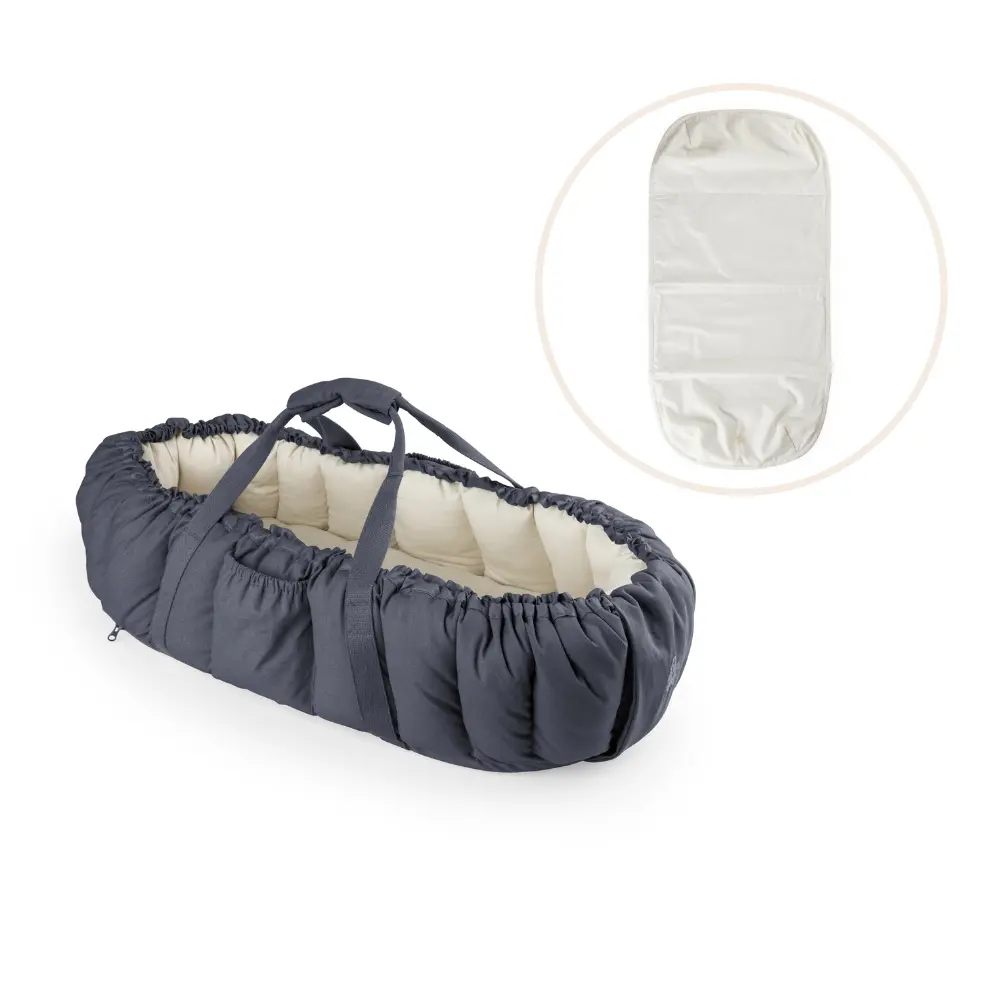 3-i-1 Babylift med lagen - Blue