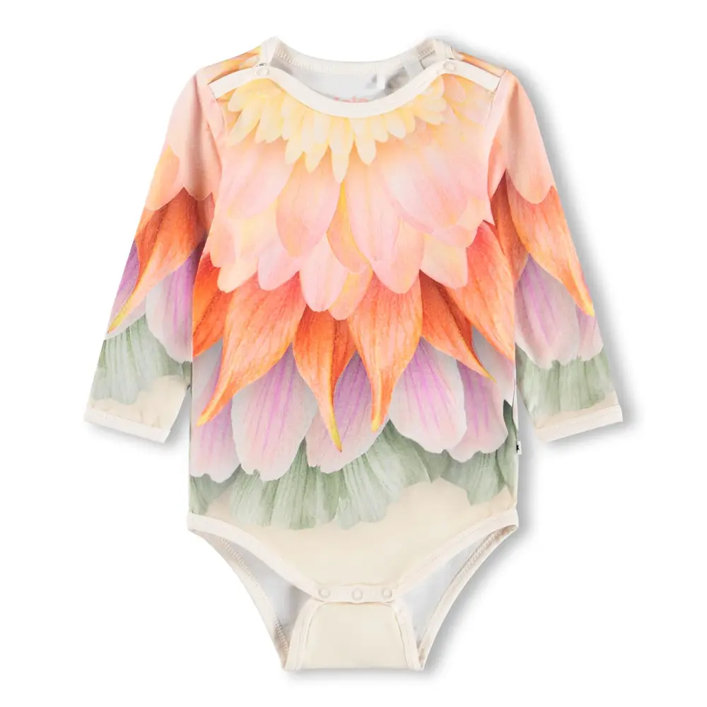 Foss Langærmet Body - Bright Petals - 86