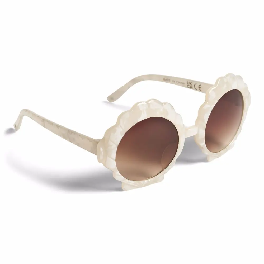 Musling Solbriller - Seashell White - ONE SIZE