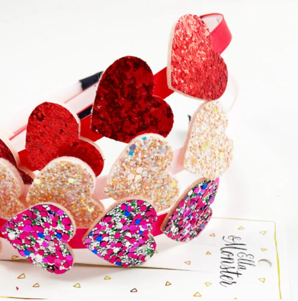 Hårbånd Sugar Heart 3 Colors